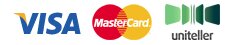 Uniteller Visa MasterCard 234x45